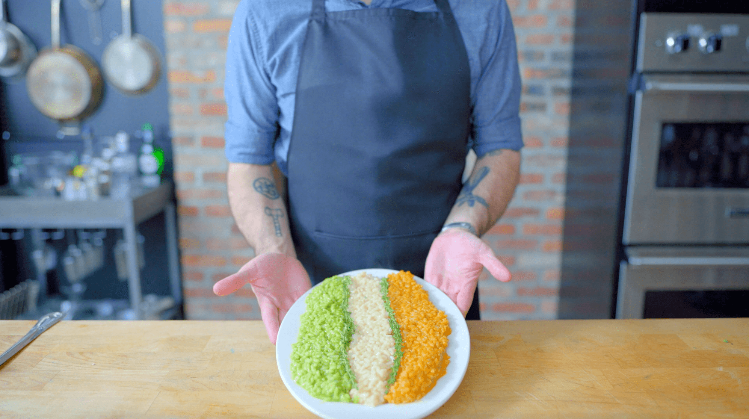 Picture for Risotto Tricolore inspired by Big Night