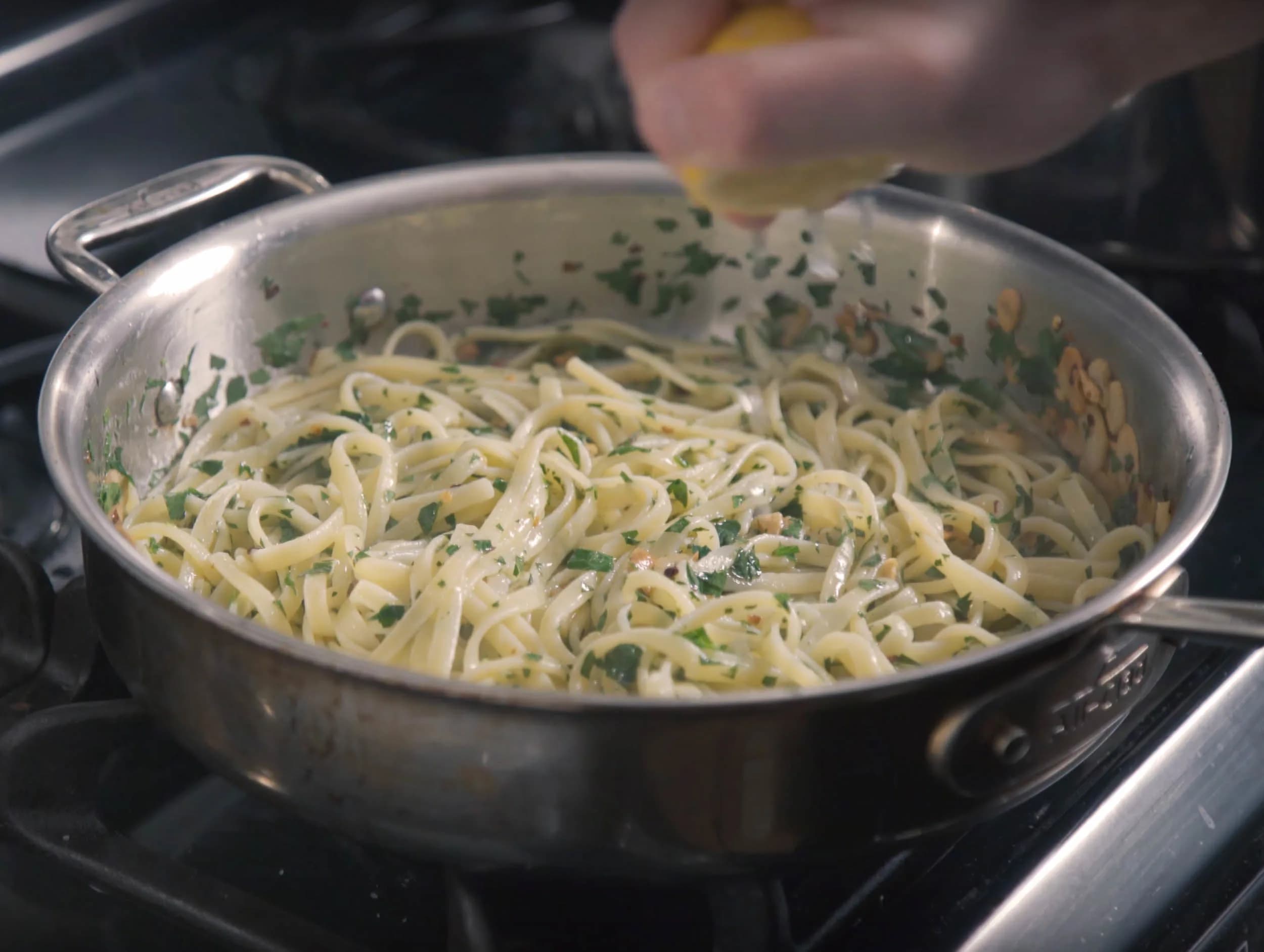 Picture for Pasta Aglio e Olio inspired by Chef