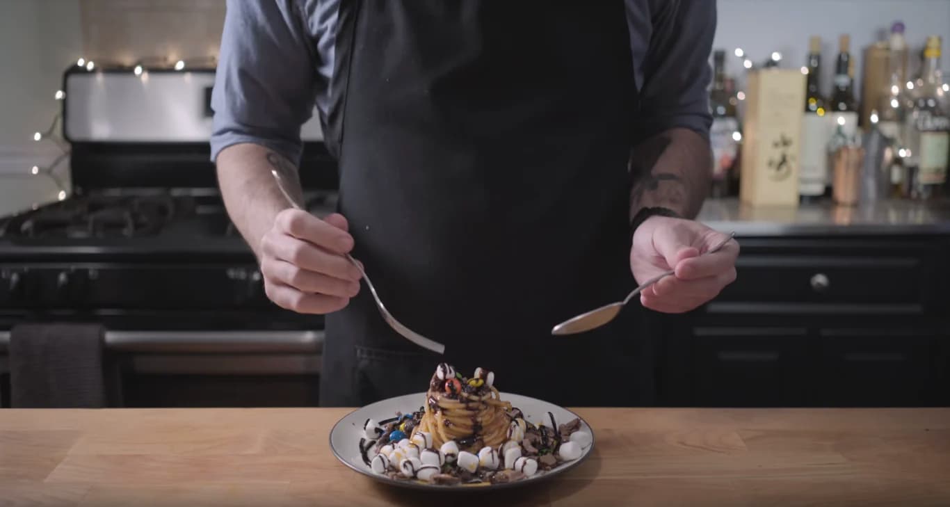 Picture for Breakfast Dessert Pasta from Elf