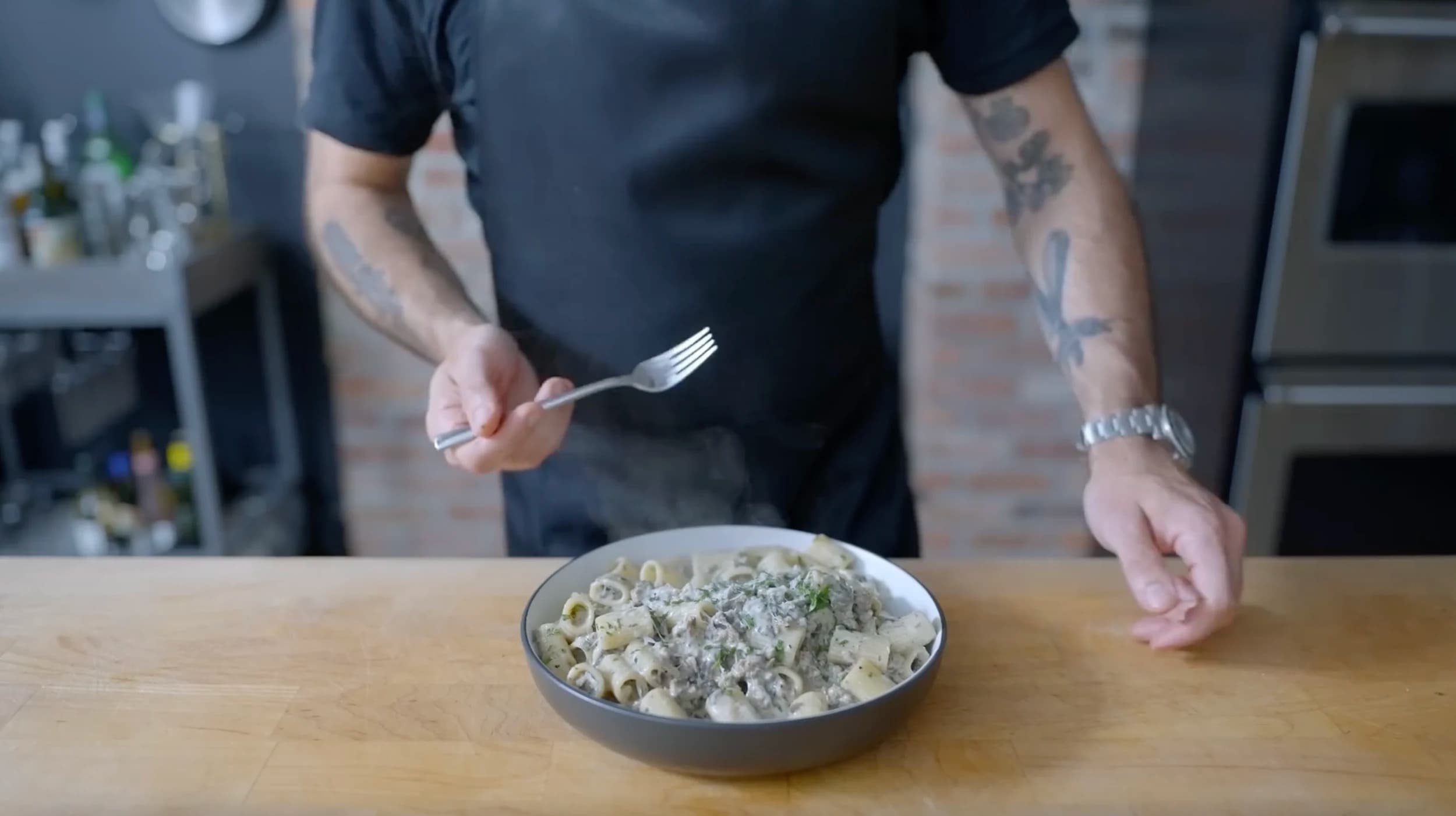 Picture for Mushroom Pasta inspired by The Super Mario Bros Movie