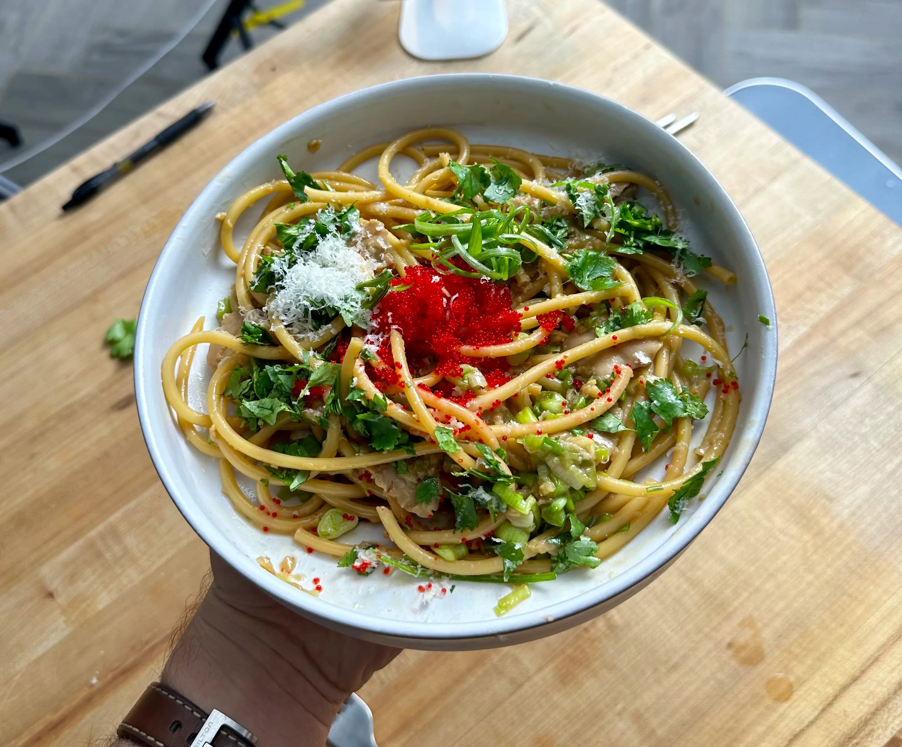 Picture for SF-Style Vietnamese Spaghetti with Clams