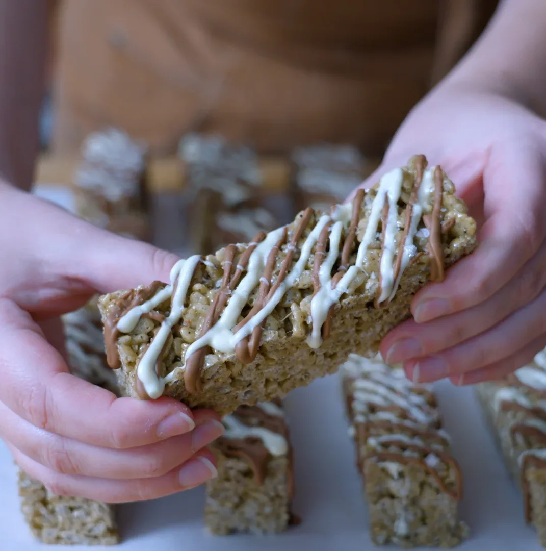Picture for Browned Butter Hojicha Rice Krispies Treats