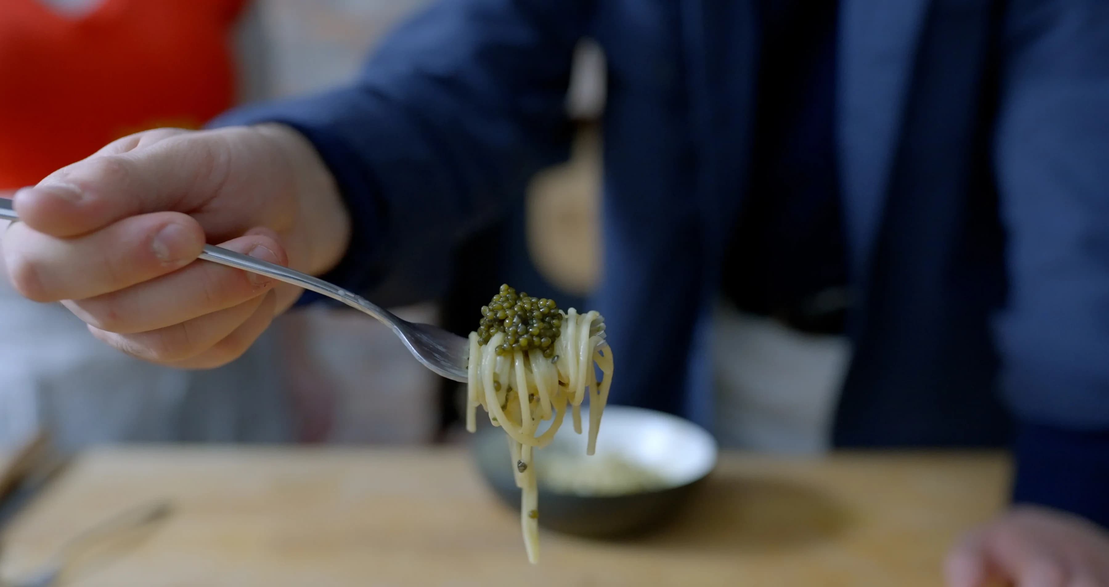 Picture for Leftover Caviar Pasta