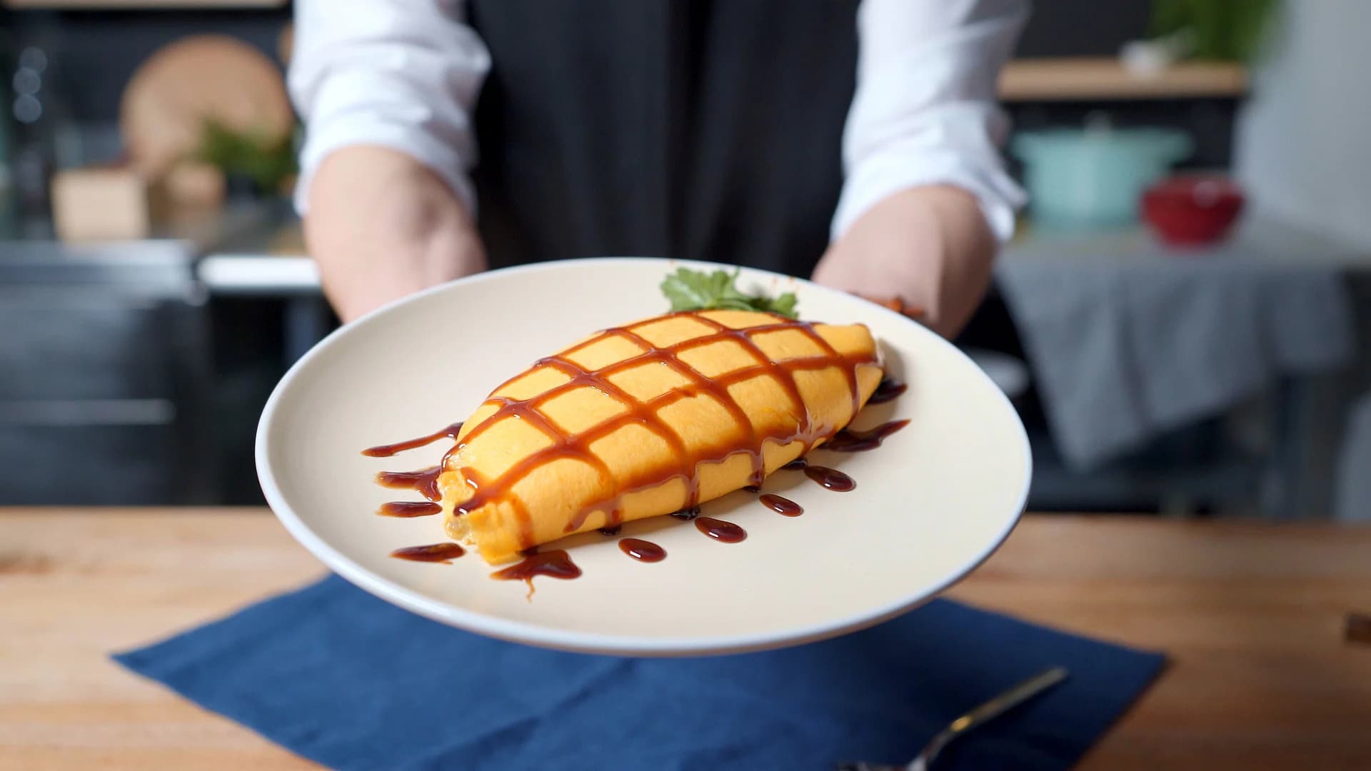 Picture for Curry Risotto Omurice inspired by Food Wars!